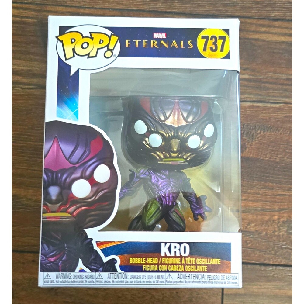 Funko Pop! Vinyl: Marvel Eternals - Kro - Bobble-Head Multicolor Figure #737